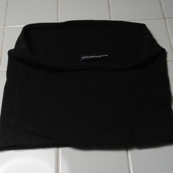 Brandy ❤ Melville Black Tubtop o/s - Picture 2 of 4